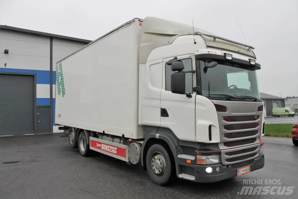 Scania R480 6x2 Caminhões de caixa fechada