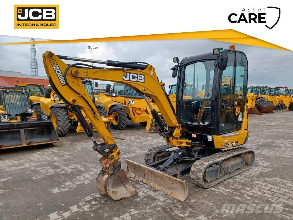 JCB 8026 CTS Miniescavadeiras