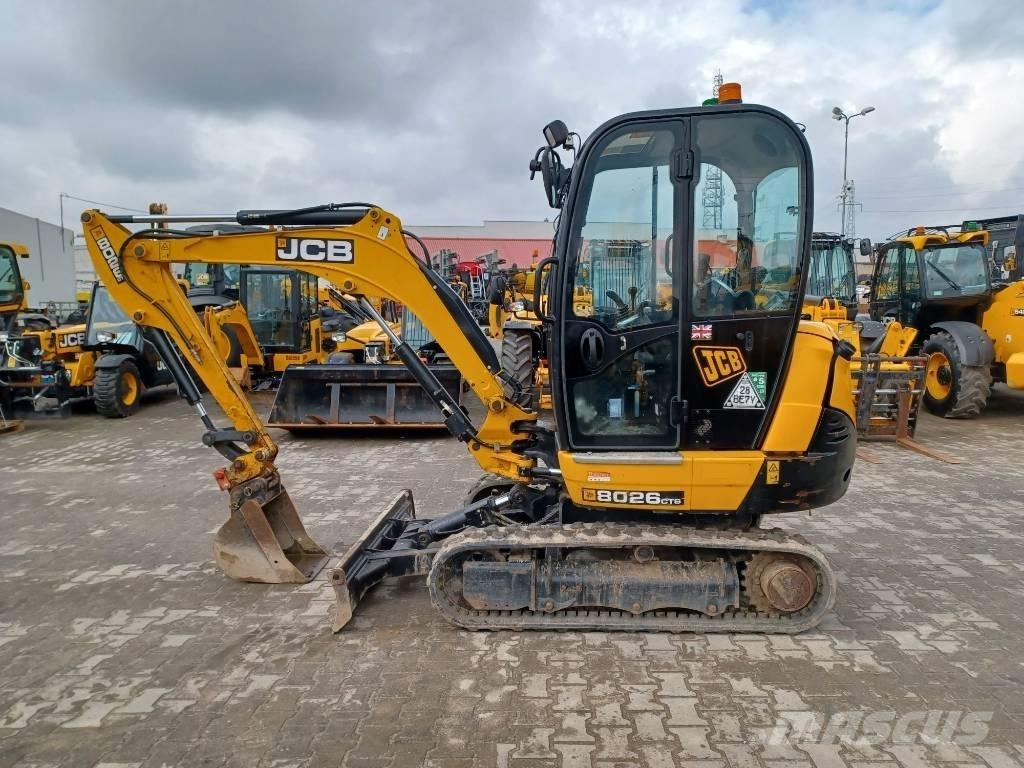 JCB 8026 CTS Miniescavadeiras
