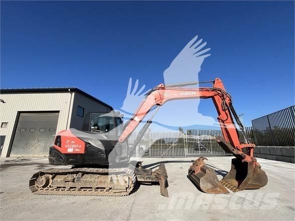 Kubota KX080-4 Escavadeiras de esteiras
