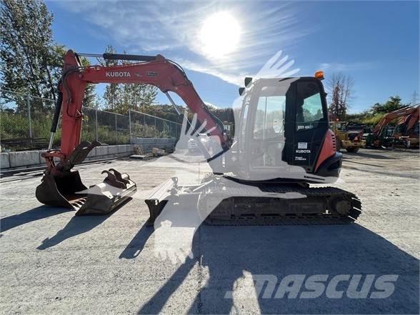 Kubota KX080-4 Escavadeiras de esteiras