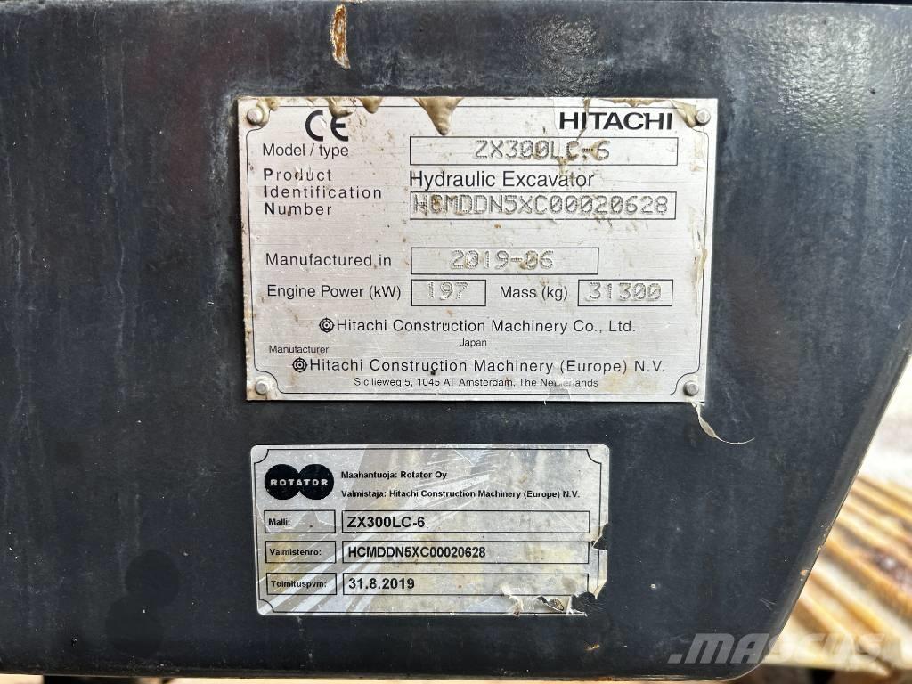 Hitachi ZX 300 LC-6 Escavadeiras de esteiras