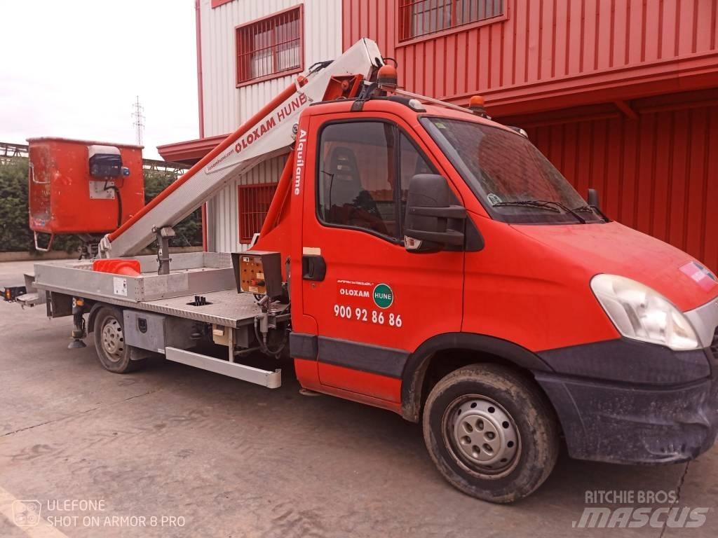 Multitel 160 Alu DS Plataformas aéreas montadas em camião