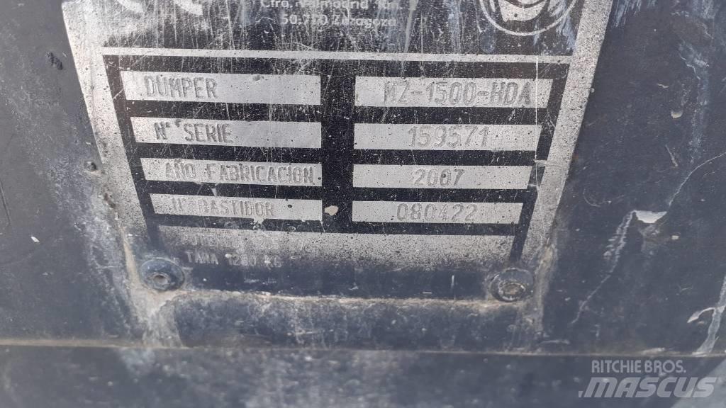 Mz Imer MZ-1500-HDA Dumpers de obras