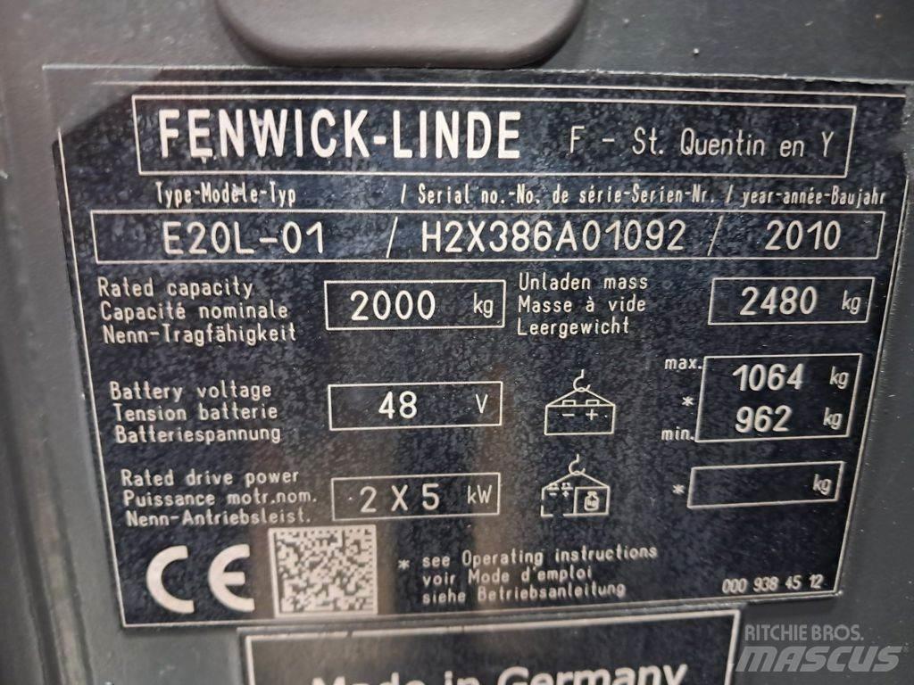Linde E20L-01 Empilhadores - Outros
