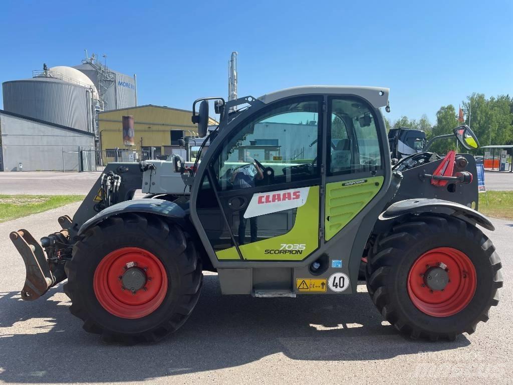 CLAAS 7035 Manipulador telescópico
