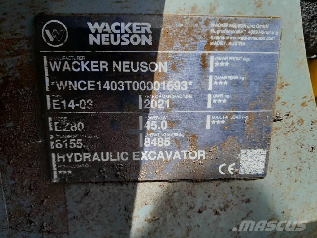 Wacker Neuson EZ 80 Escavadeiras de esteiras