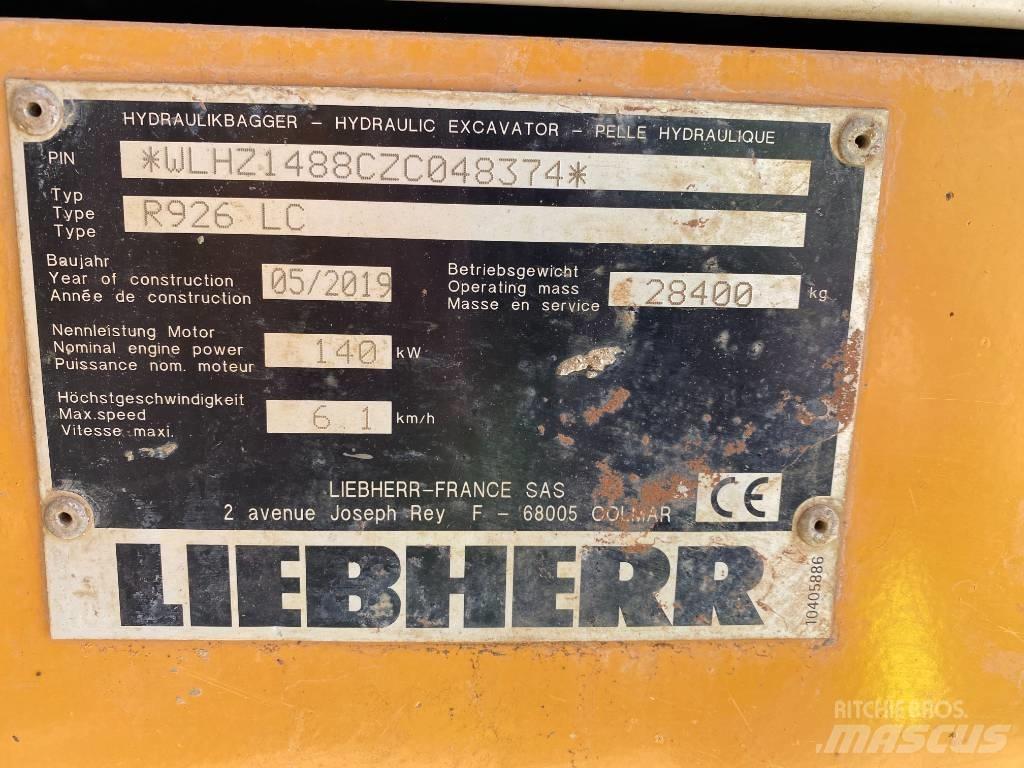 Liebherr R 926 Escavadeiras de esteiras