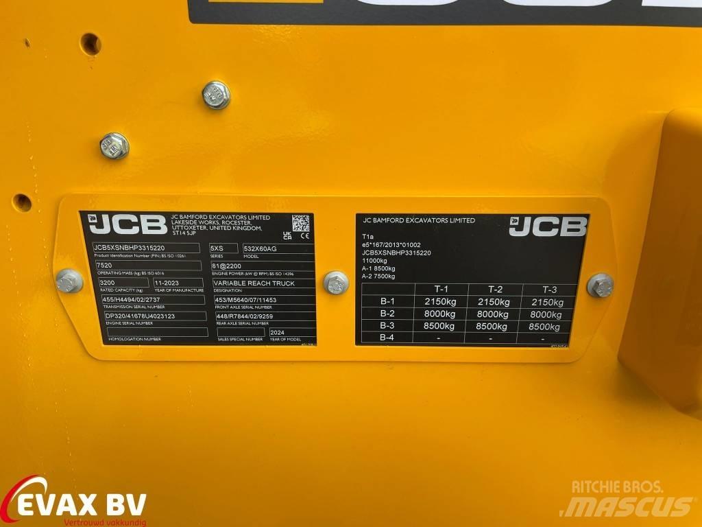 JCB 532-60 Telescópicas para Agricultura