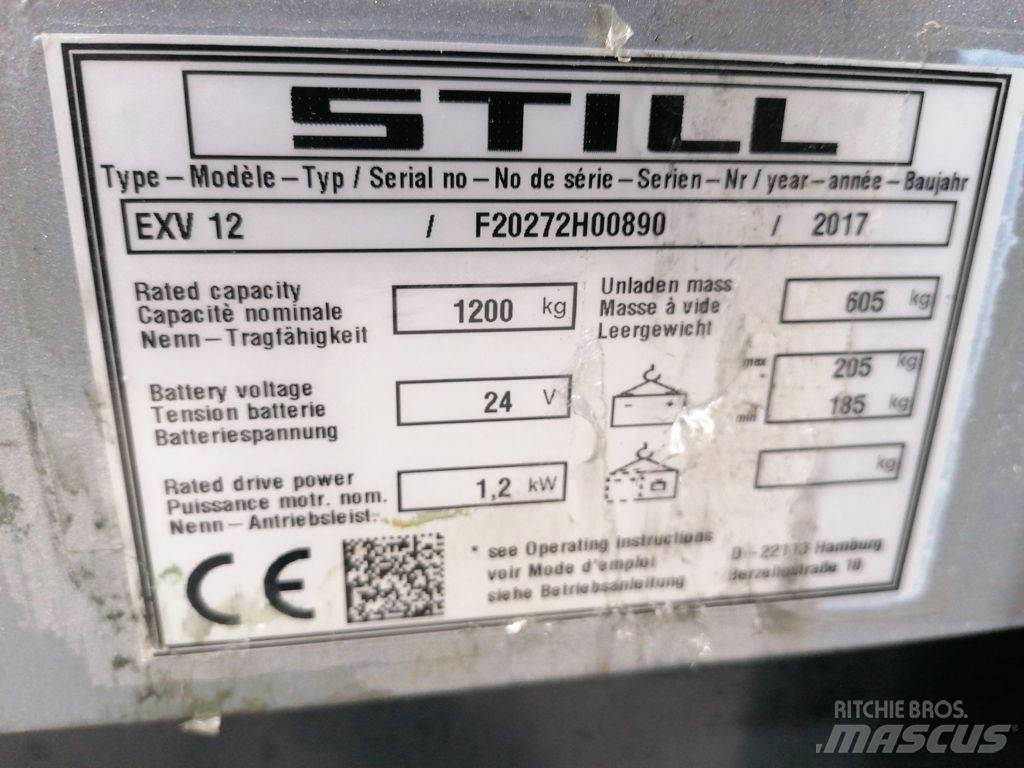 Still EXV12 Empilhador para operador externo