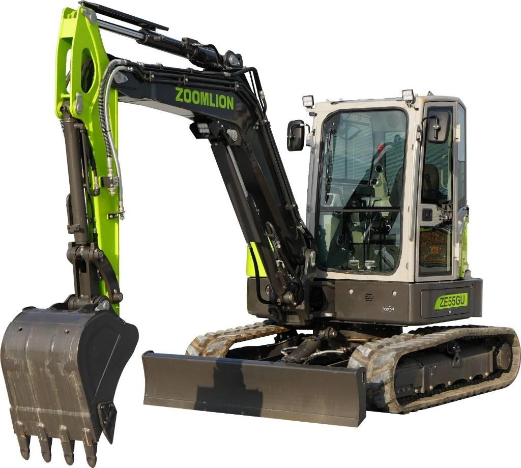 Zoomlion ZE55GU Escavadeiras de esteiras