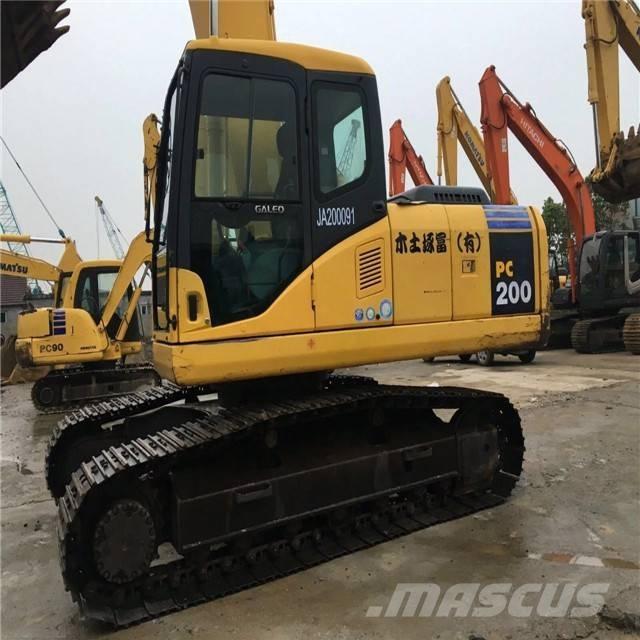 Komatsu pc200-7 Escavadeiras de esteiras