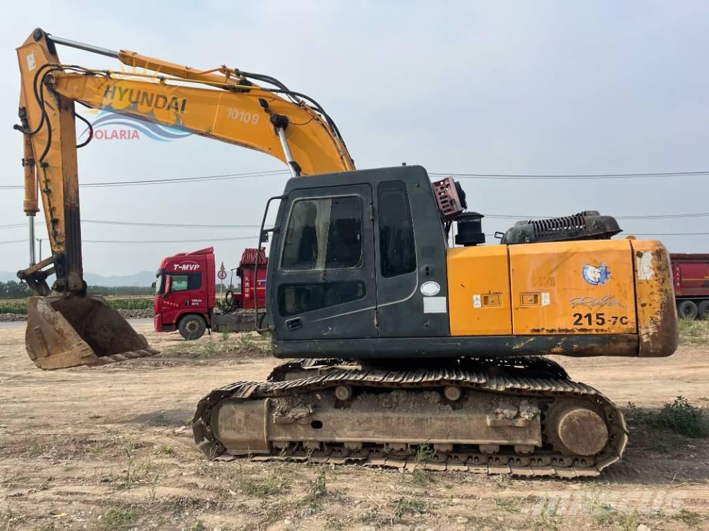 Hyundai Robex 215-7 Escavadeiras de esteiras