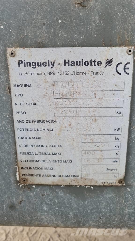 Haulotte HA 20 PX Elevadores braços articulados