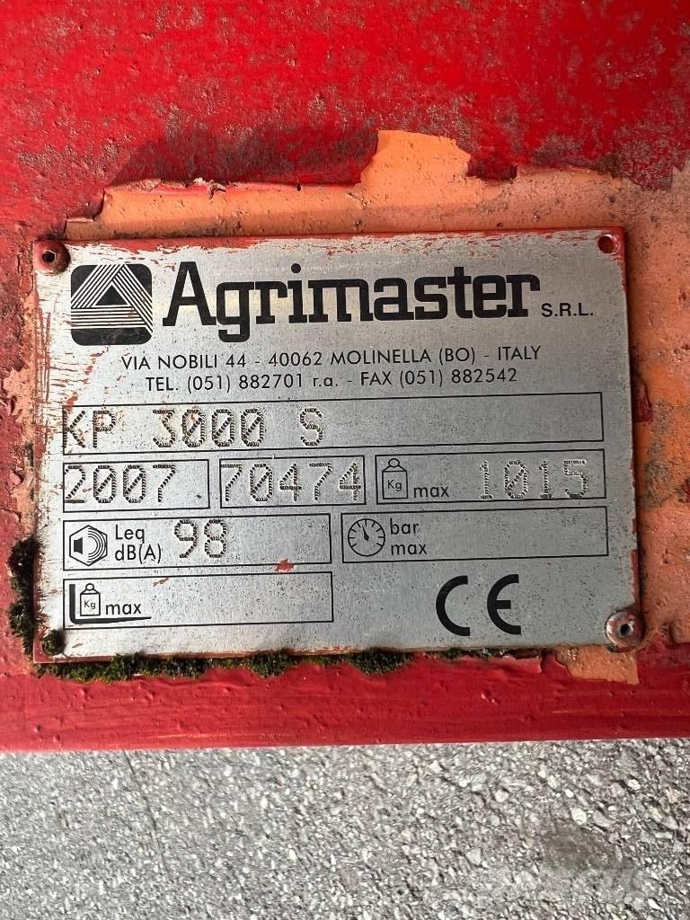 Agrimaster KP 3000 S Gadanheiras e cortadores de folhas para pastos