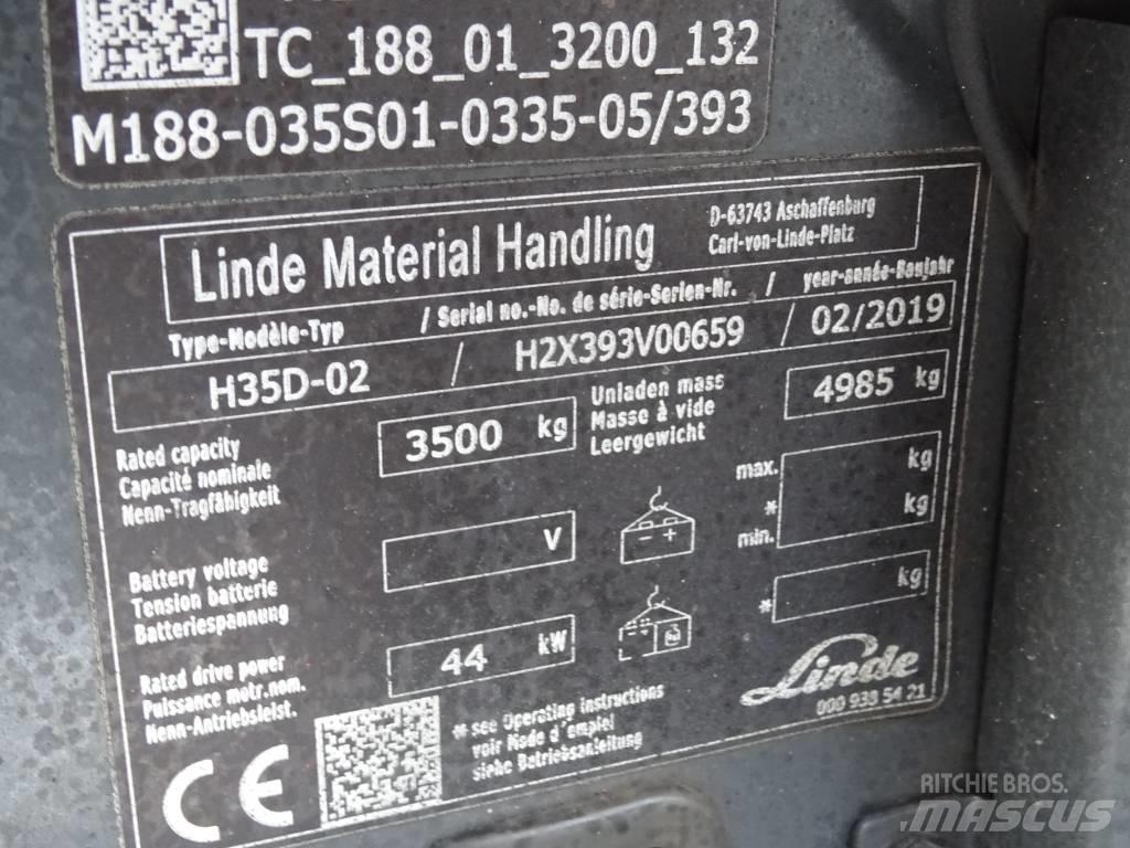Linde H35D-02 Empilhadores Diesel