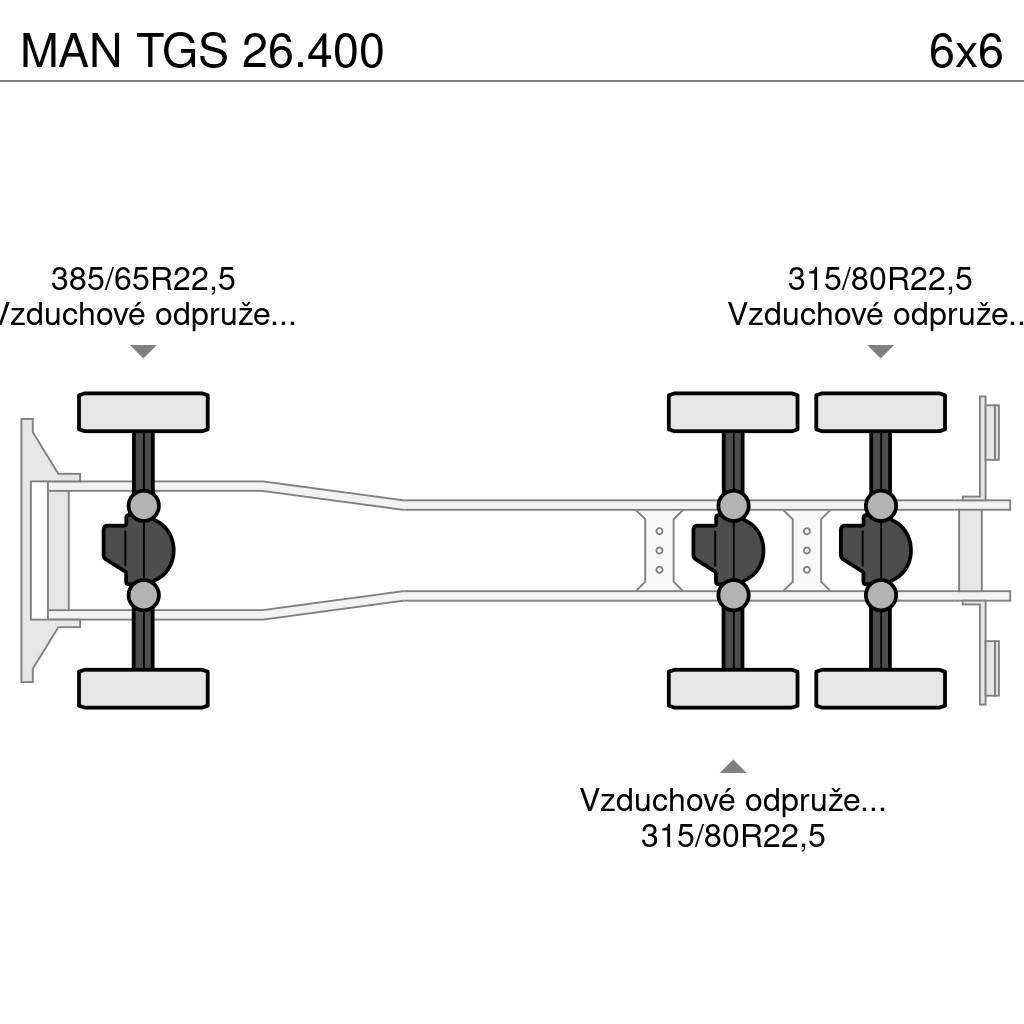 MAN TGS 26.400 Camiões basculantes