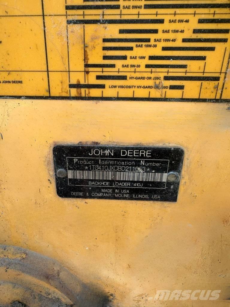 John Deere 410 J Retroescavadeiras