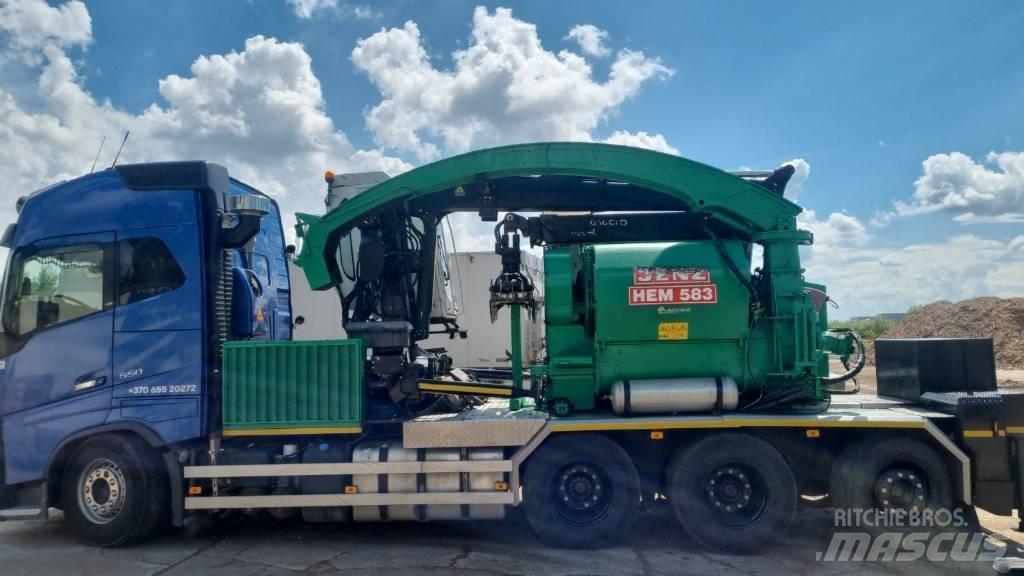 JENZ Hem 583 R Estilhaçadoras florestais