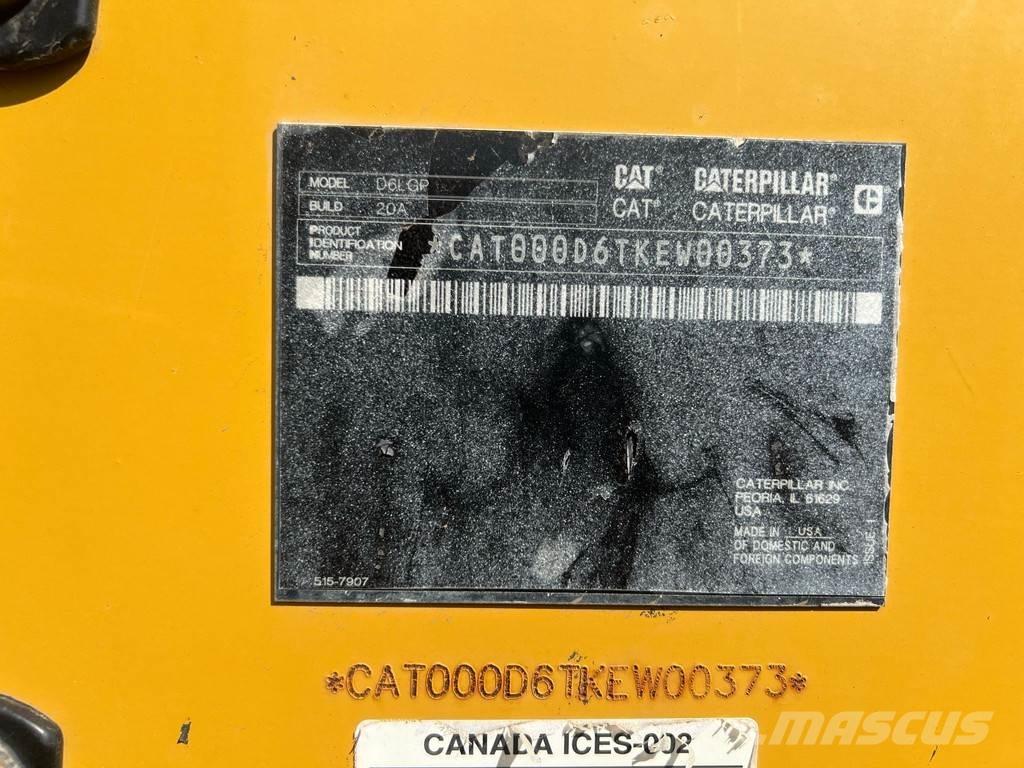 CAT D6 LGP Dozers - Tratores rastos