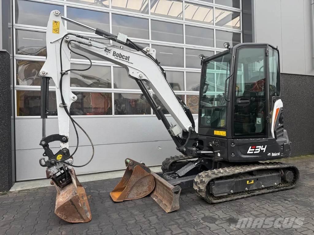 Bobcat E34 Miniescavadeiras