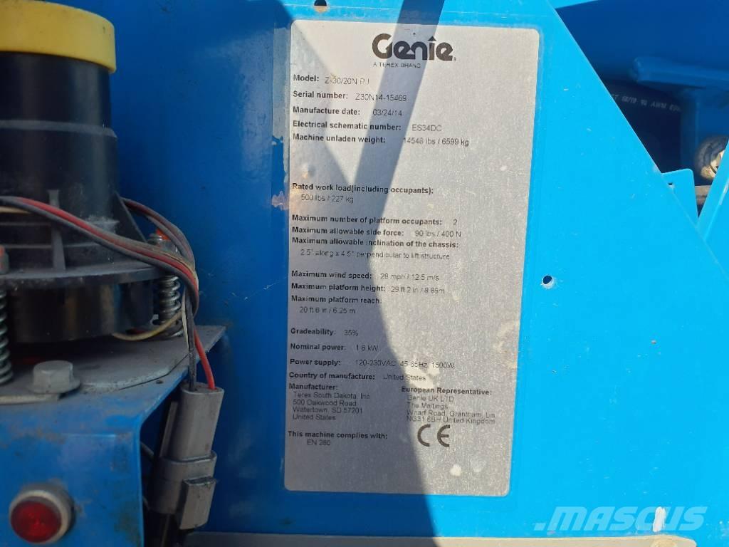 Genie Z30/20N Elevadores braços articulados