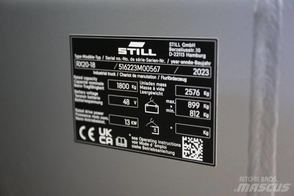 Still RX20-18 Empilhadores eléctricos
