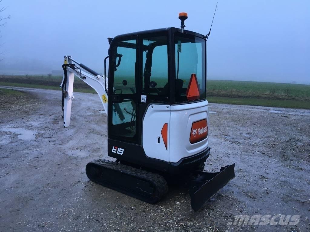 Bobcat E 19 Miniescavadeiras