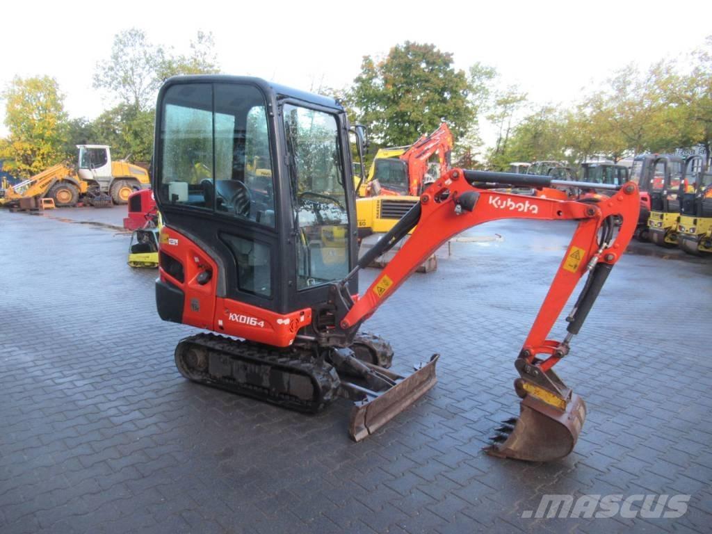 Kubota KX 016-4 Miniescavadeiras