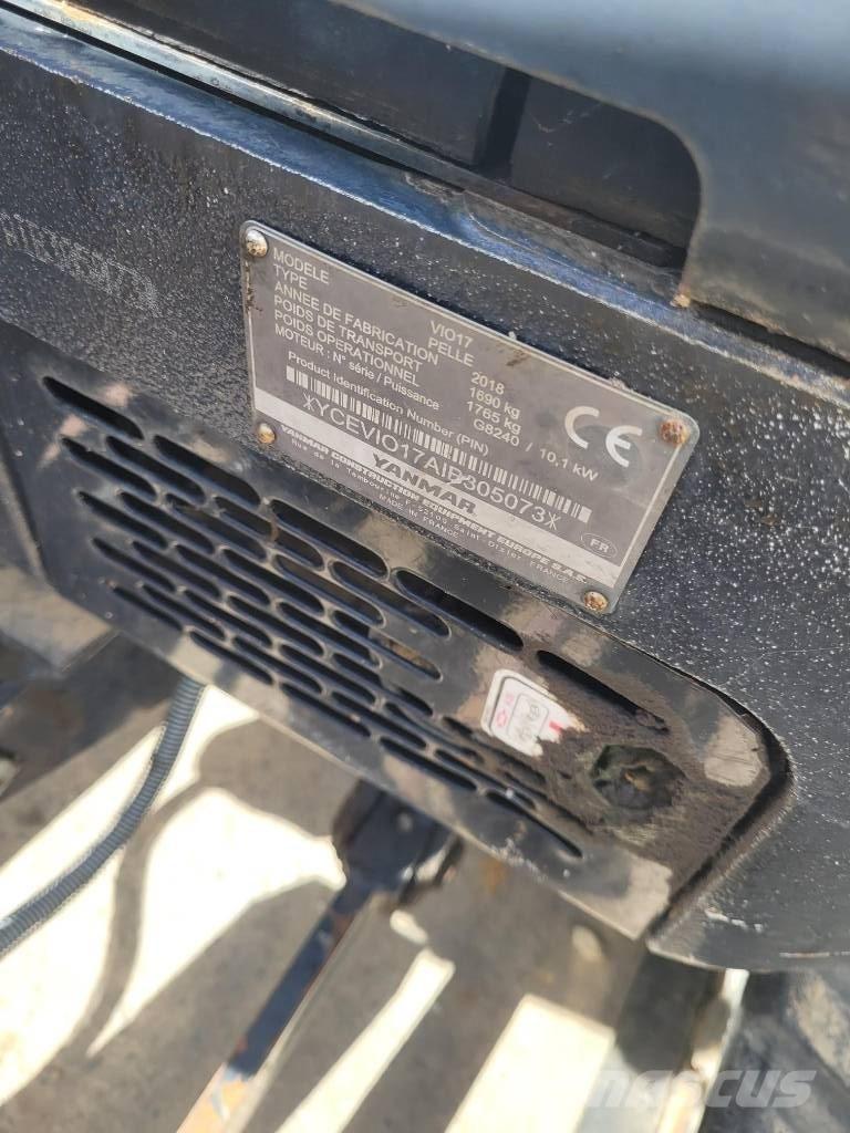 Yanmar Vio 17 U Miniescavadeiras