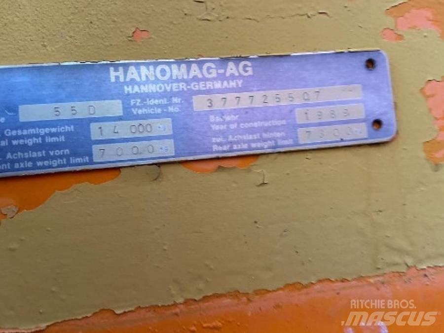 Hanomag 55 D Carregadeiras de rodas