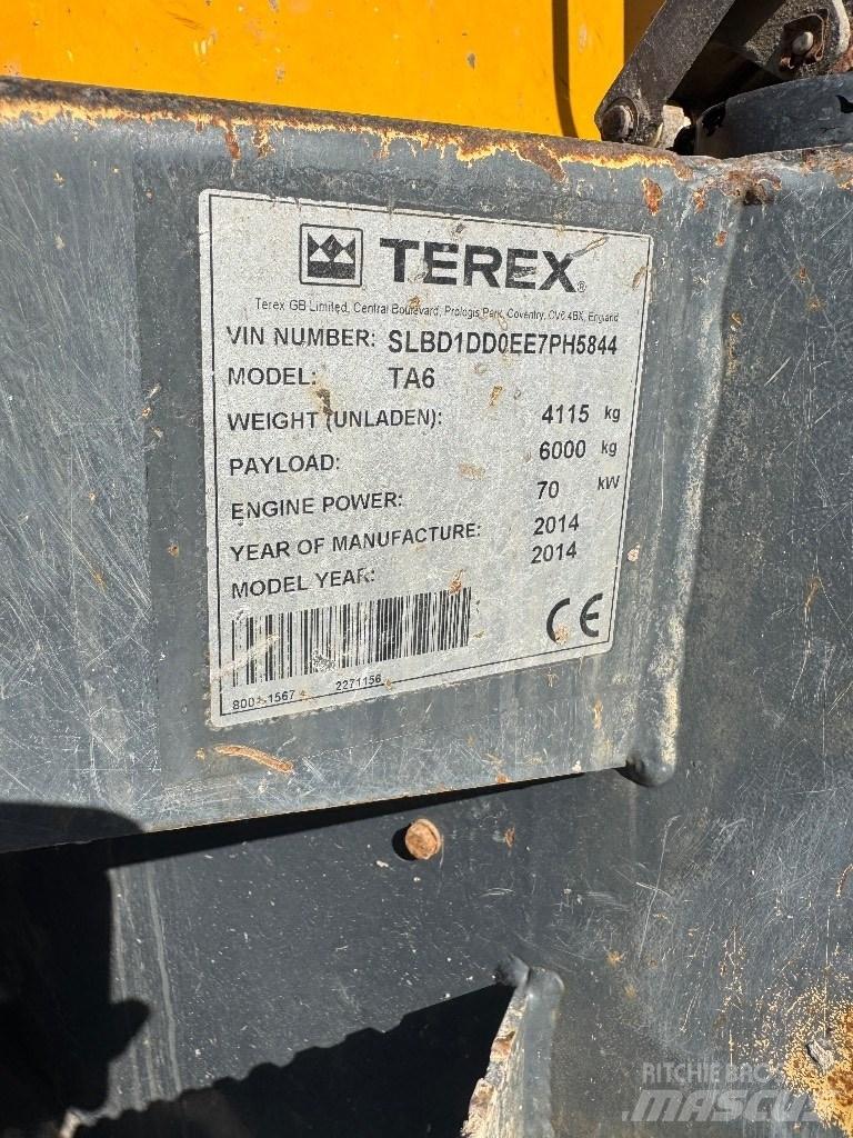 Terex TA 6 Dumpers de obras