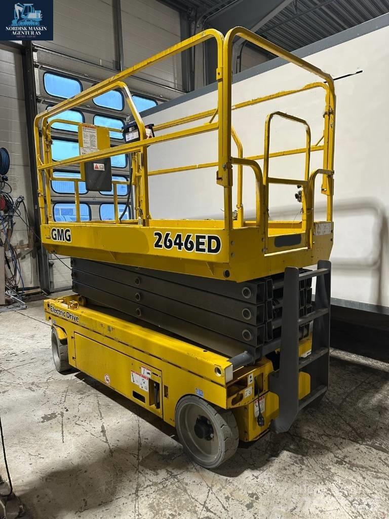 GMG 2646 ED Elevadores de tesoura