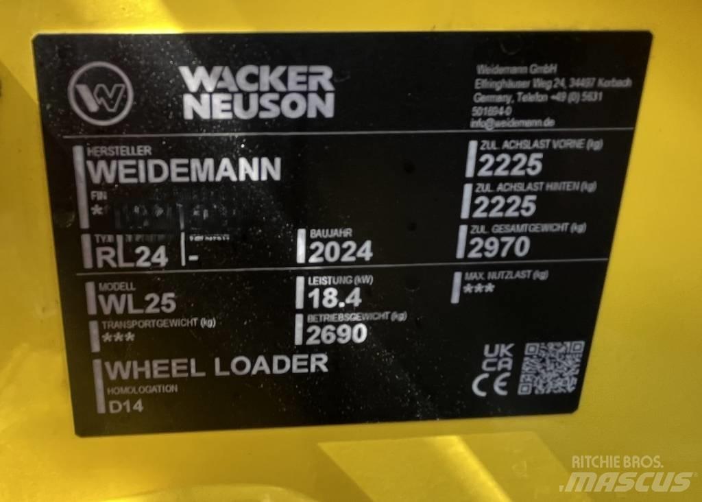 Wacker Neuson WL 25 Carregadeiras de rodas