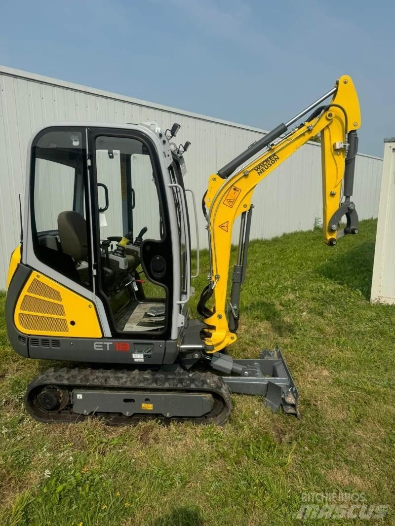 Wacker ET 18 Miniescavadeiras