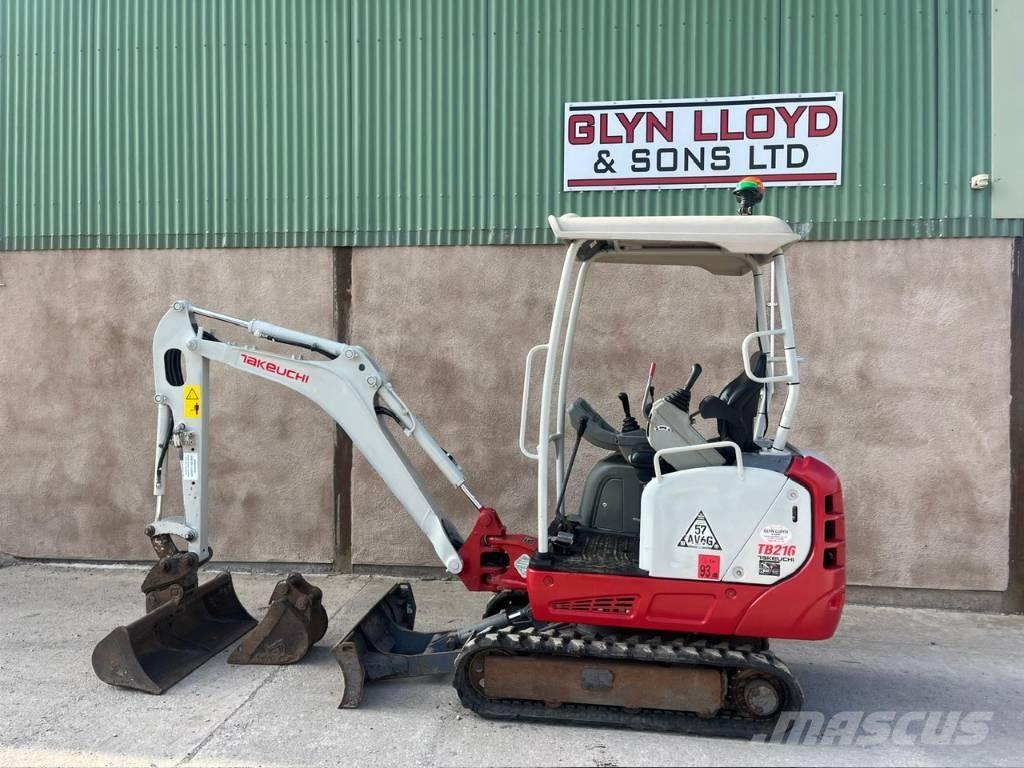Takeuchi TB 216 Miniescavadeiras