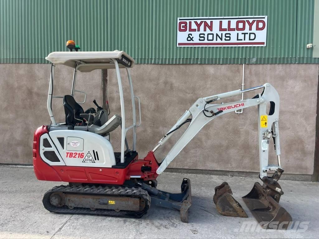 Takeuchi TB 216 Miniescavadeiras