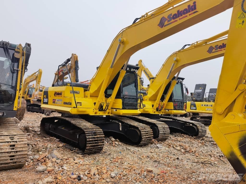 Komatsu pc200-8 Escavadeiras de esteiras