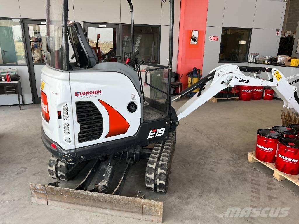 Bobcat E19 Miniescavadeiras