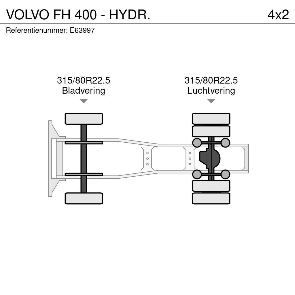 Volvo FH 400 - HYDR. Cavalos Mecânicos