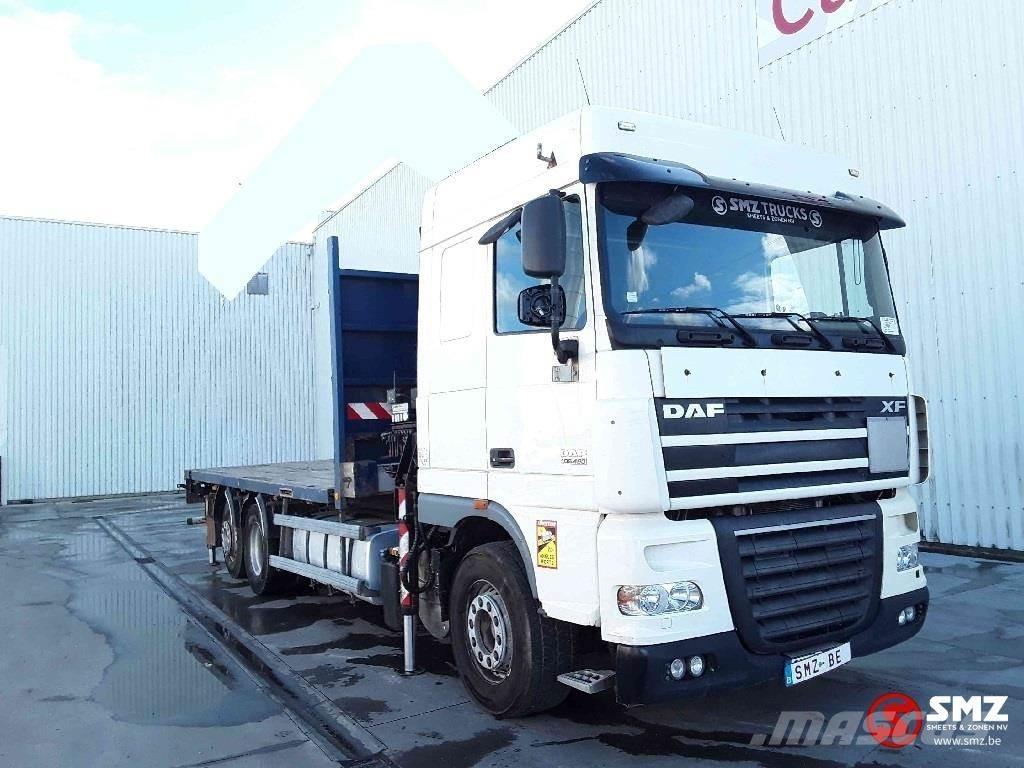 DAF 105 XF 460 6x2 Camiões estrado/caixa aberta