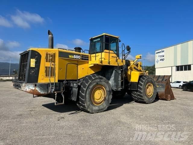 Komatsu WA 600-6 Carregadeiras de rodas