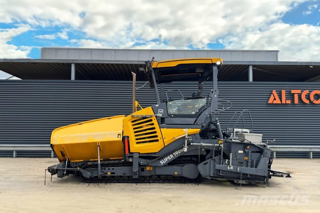 Vögele SUPER 1900-3I Espalhadoras de asfalto