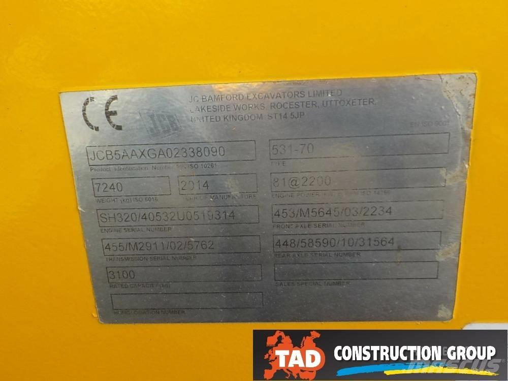 JCB 531-70 Manipulador telescópico