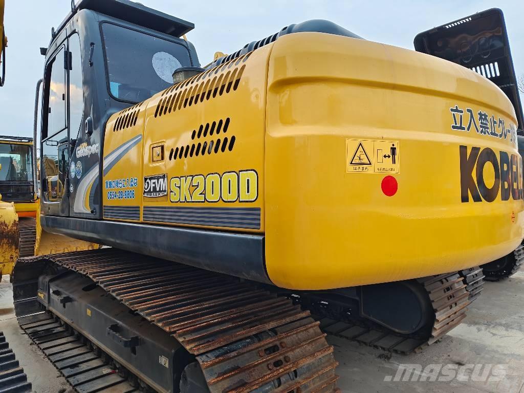 Kobelco SK 200 D Escavadeiras de esteiras
