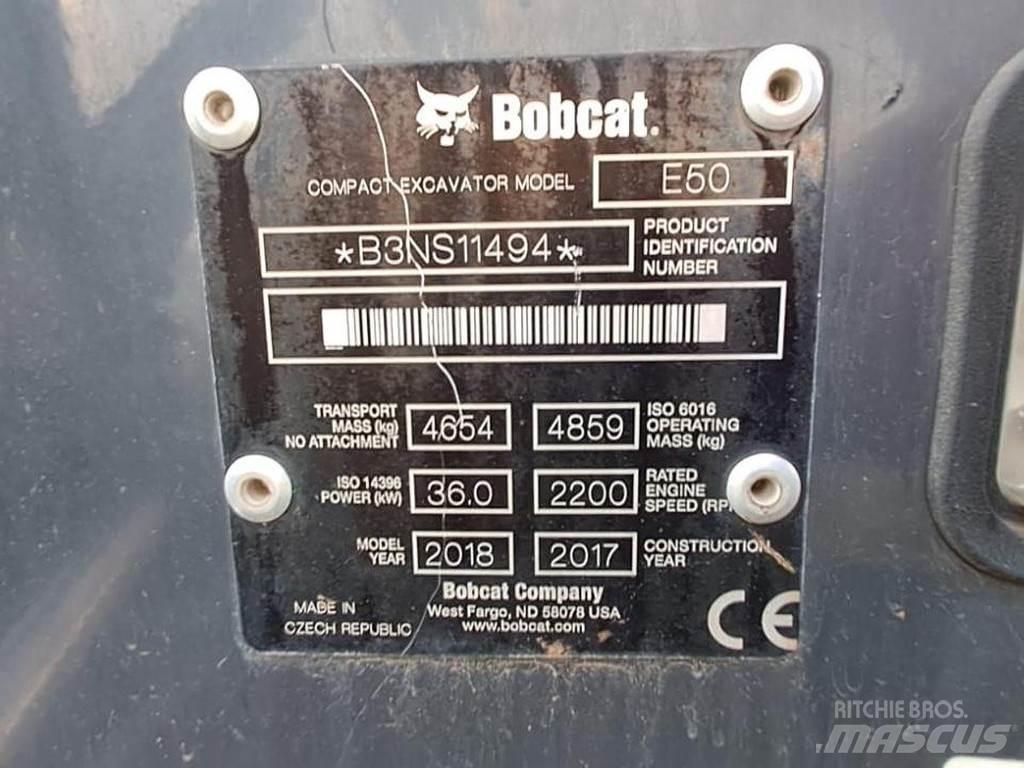Bobcat E50 Miniescavadeiras