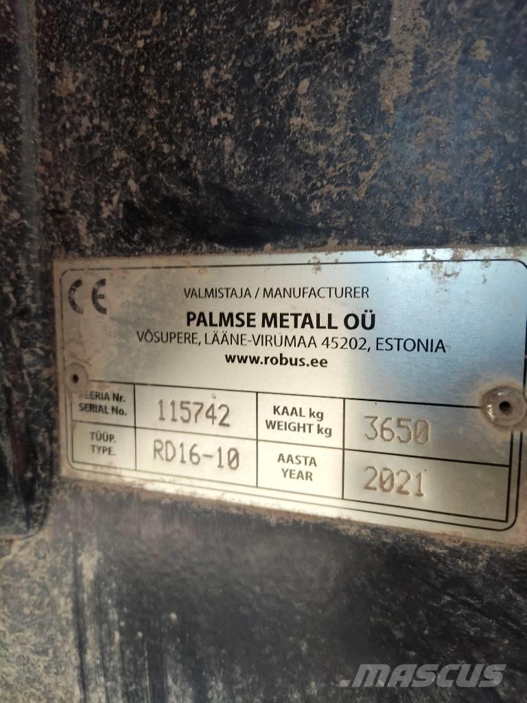 Robus RD16-10 Hardox Reboques Agrícolas basculantes