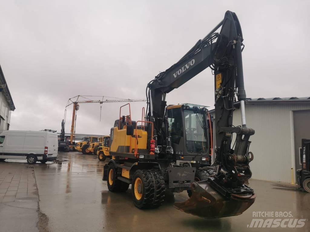 Volvo EW160E Escavadoras de rodas
