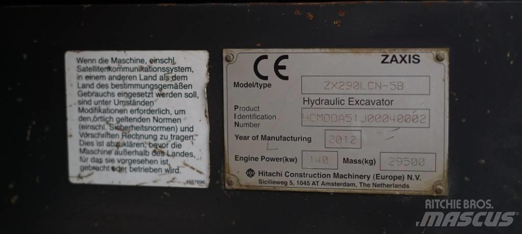 Hitachi ZX 290 Escavadeiras de esteiras