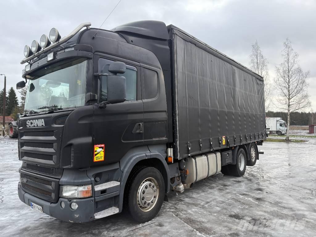 Scania R 420 Camiões caixa cortinas laterais